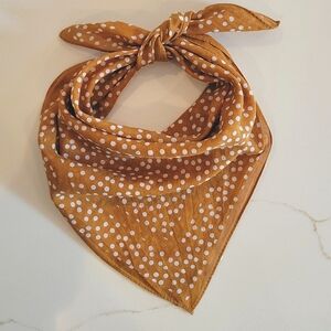 EUC Madewell Bandana in Egyptian Gold Dots
